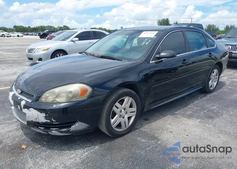 2012 Chevrolet Impala Lt из США, поврежденный, VIN 2G1WG5E30C1268179